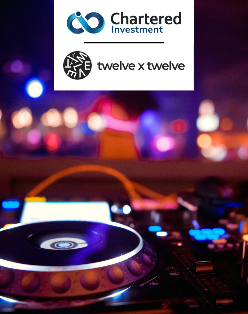 Chartered Investment and twelve x twelve turn music rights into tradeable investment products